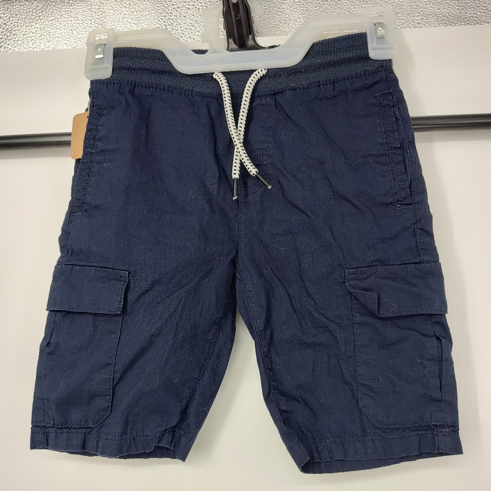 Tony Hawk Navy Cargo Shorts for Kids Size Large, 7